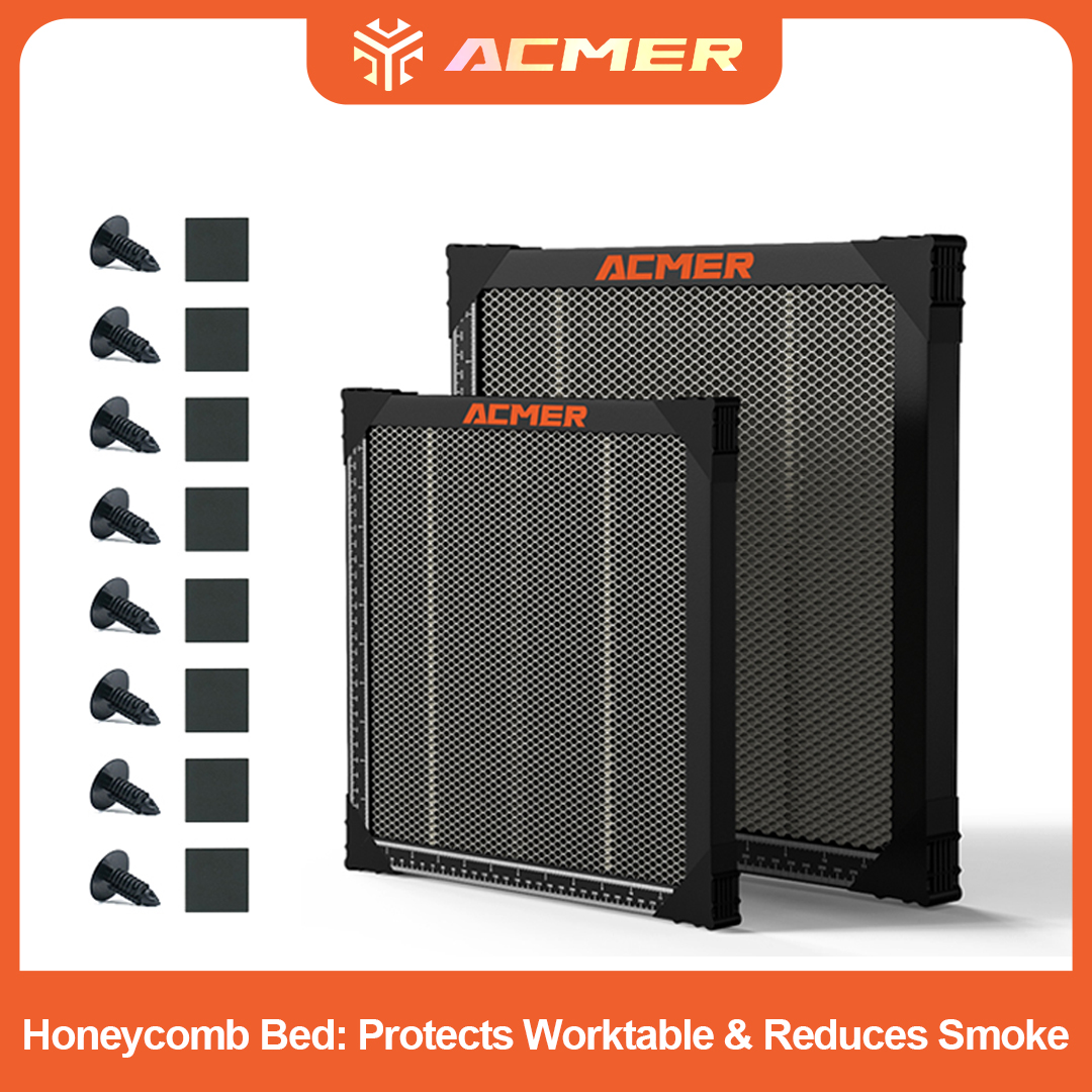 Desktop Laser Engraver - ACMER Working Table Universal Honeycomb Bed