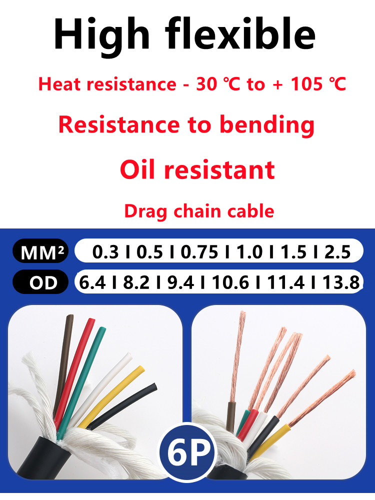 Drag Chain Cnc - 5meter 5-core 6-core Bending drag chain