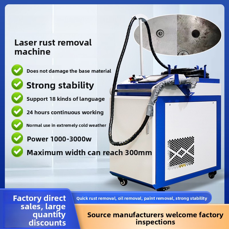 Portable Handheld Rust And Pai – Industrial Laser Rust Removal Machine recenzja i cena