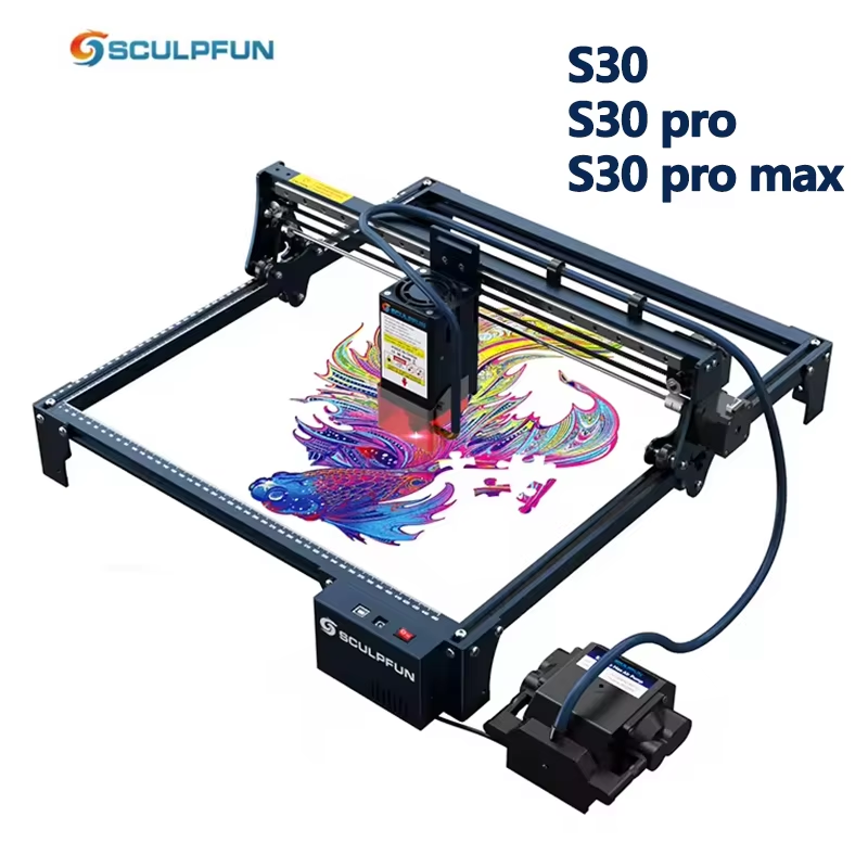 SCULPFUN S30 pro max S30 PRO S – Desktop Laser Engraver recenzja i cena