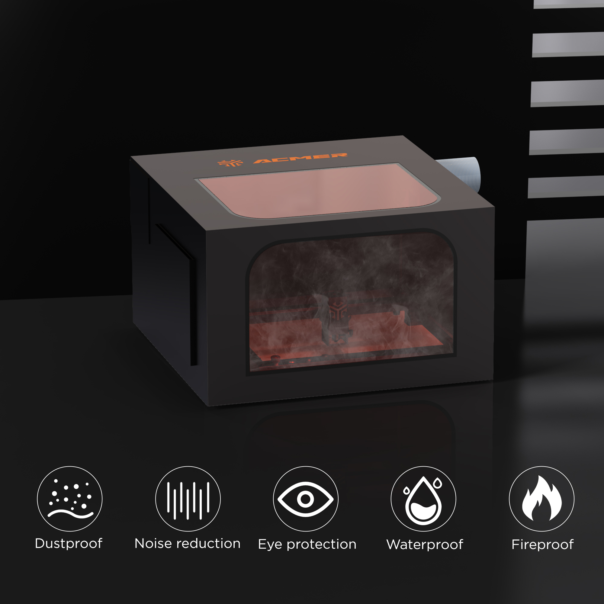 ACMER R20 Protective Cover for – Industrial Laser Engraving Machine recenzja i cena