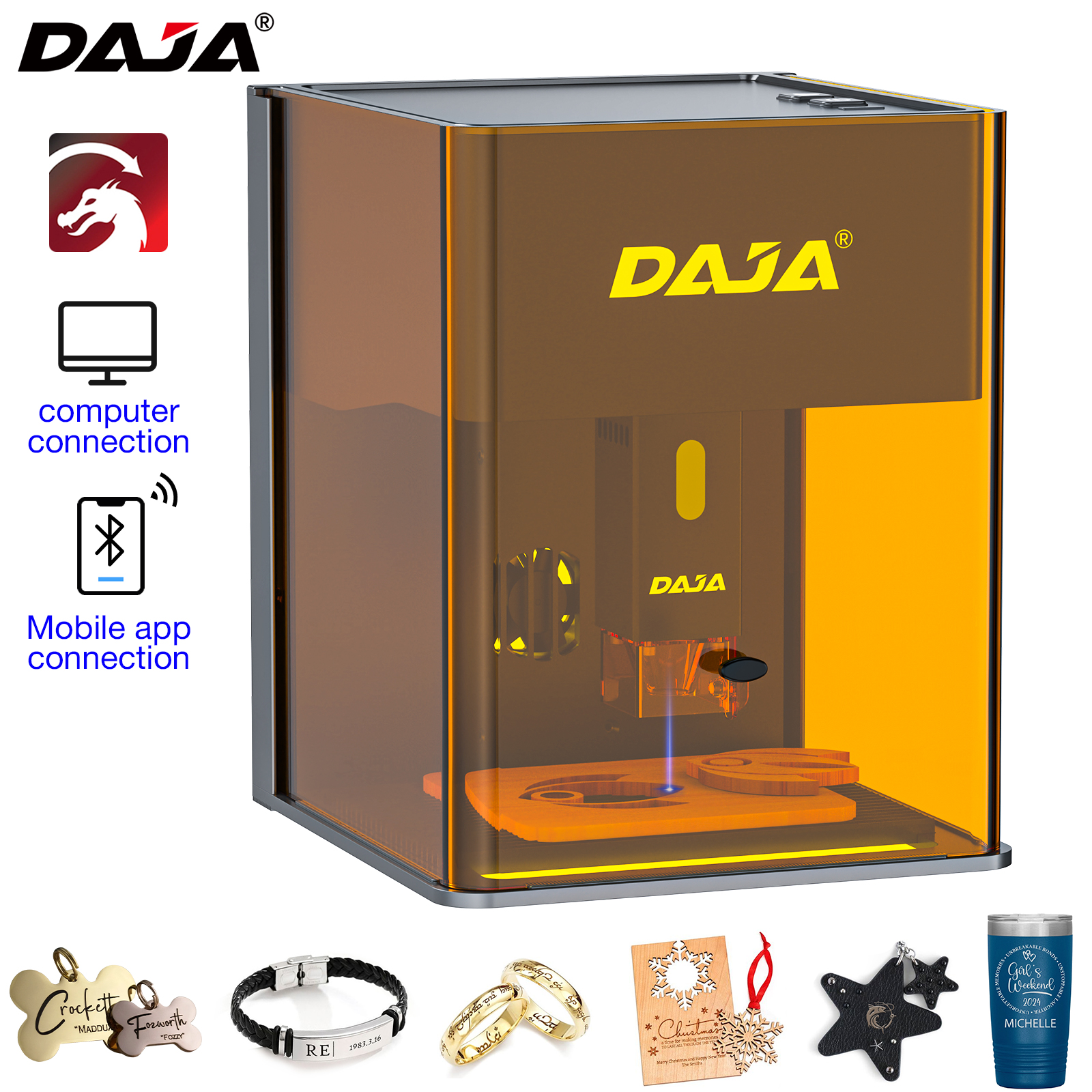 DAJA DJ6 Pro Mini Laser Engrav – Industrial Laser Engraving Machine recenzja i cena