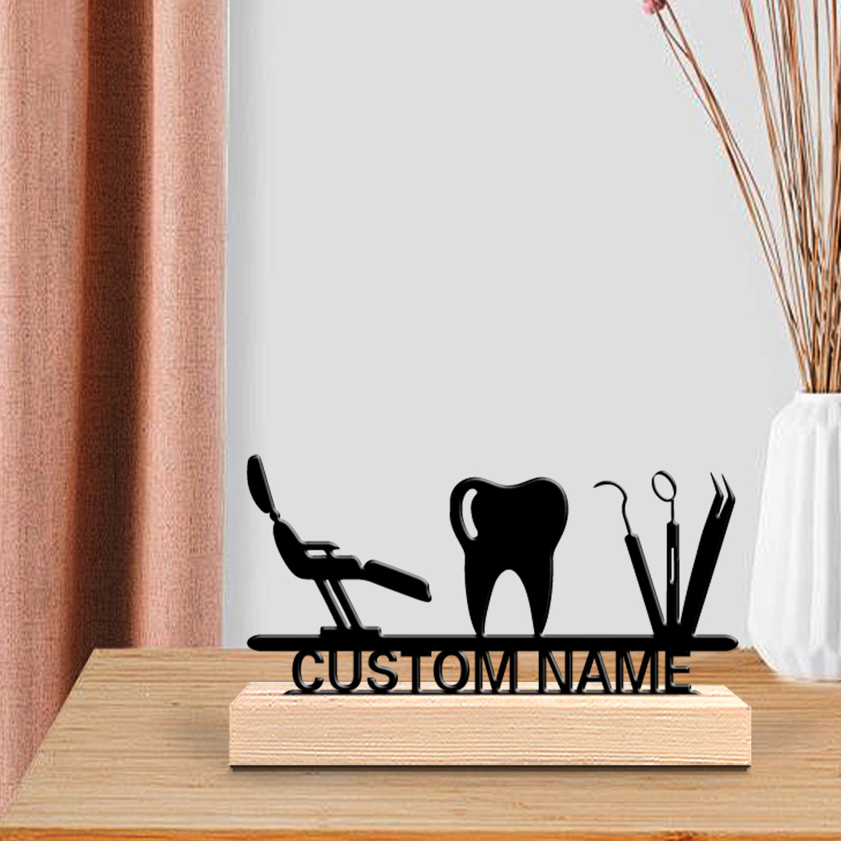 1Pc Csutom Teeth Wooden Base D – Desktop Laser Engraver recenzja i cena