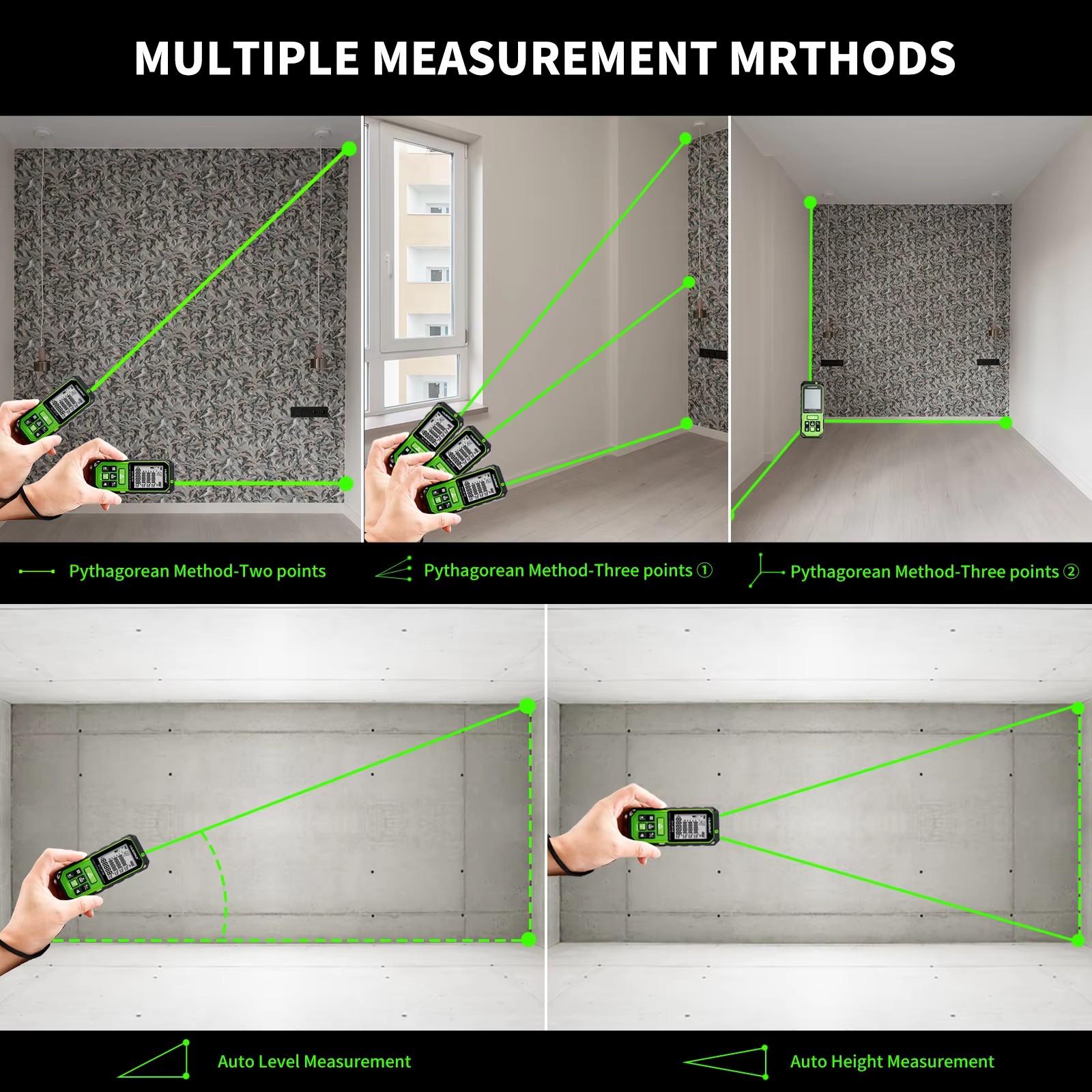 Huepar 100M Green Beam Laser R – Industrial Laser Displacement Sensor recenzja i cena