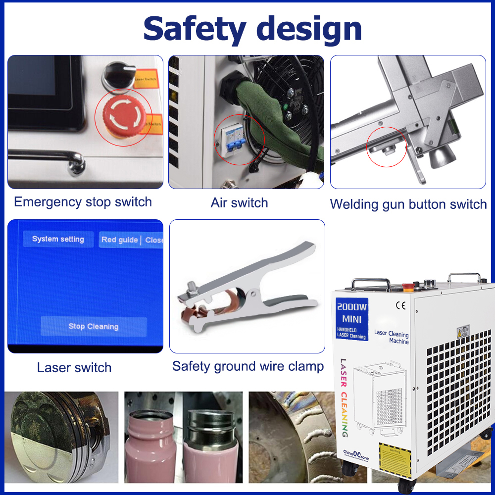 2000W Cleaning Machine Fiber L – Industrial Laser Rust Removal Machine recenzja i cena