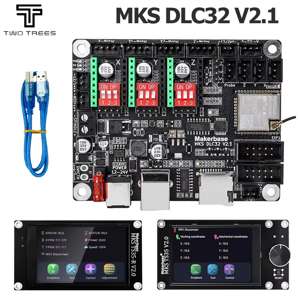 MKS DLC32 V2.1 Offline Control – Controller Grbl Board recenzja i cena