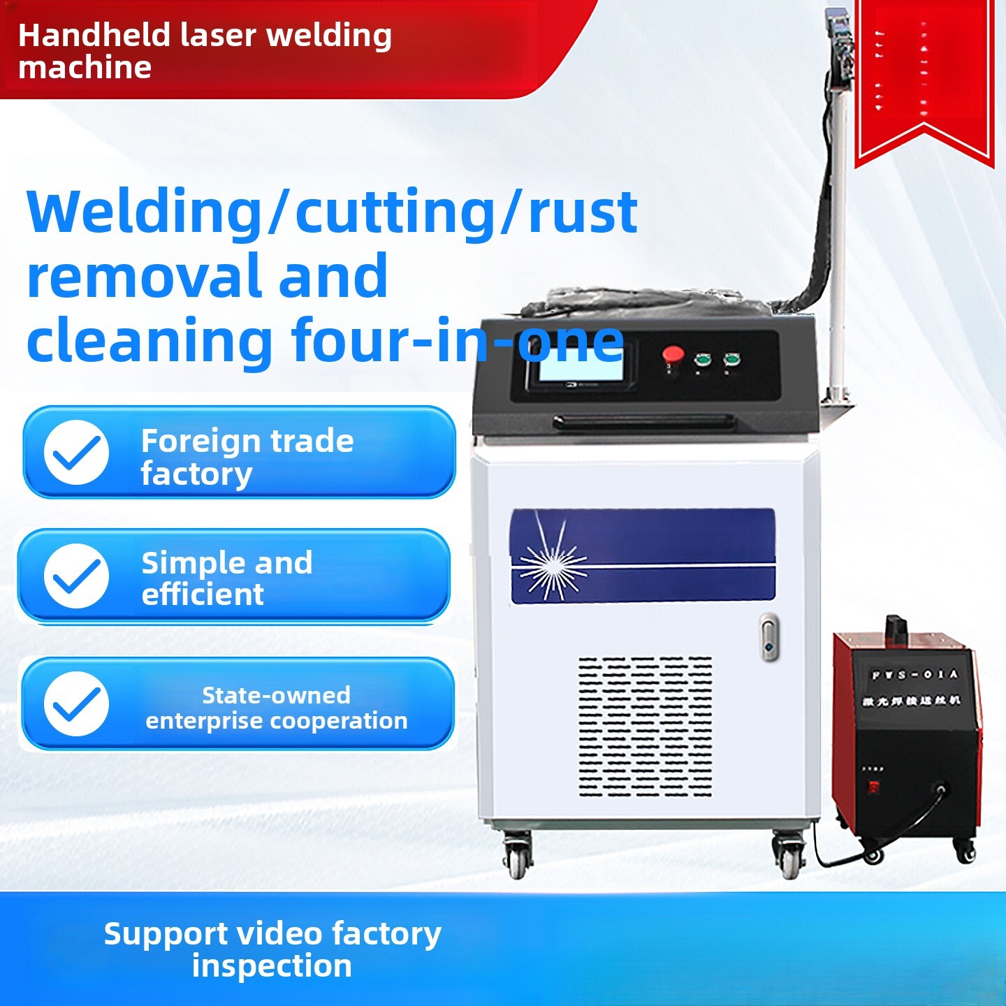 Handheld Industrial Fully Auto – Industrial Laser Rust Removal Machine recenzja i cena