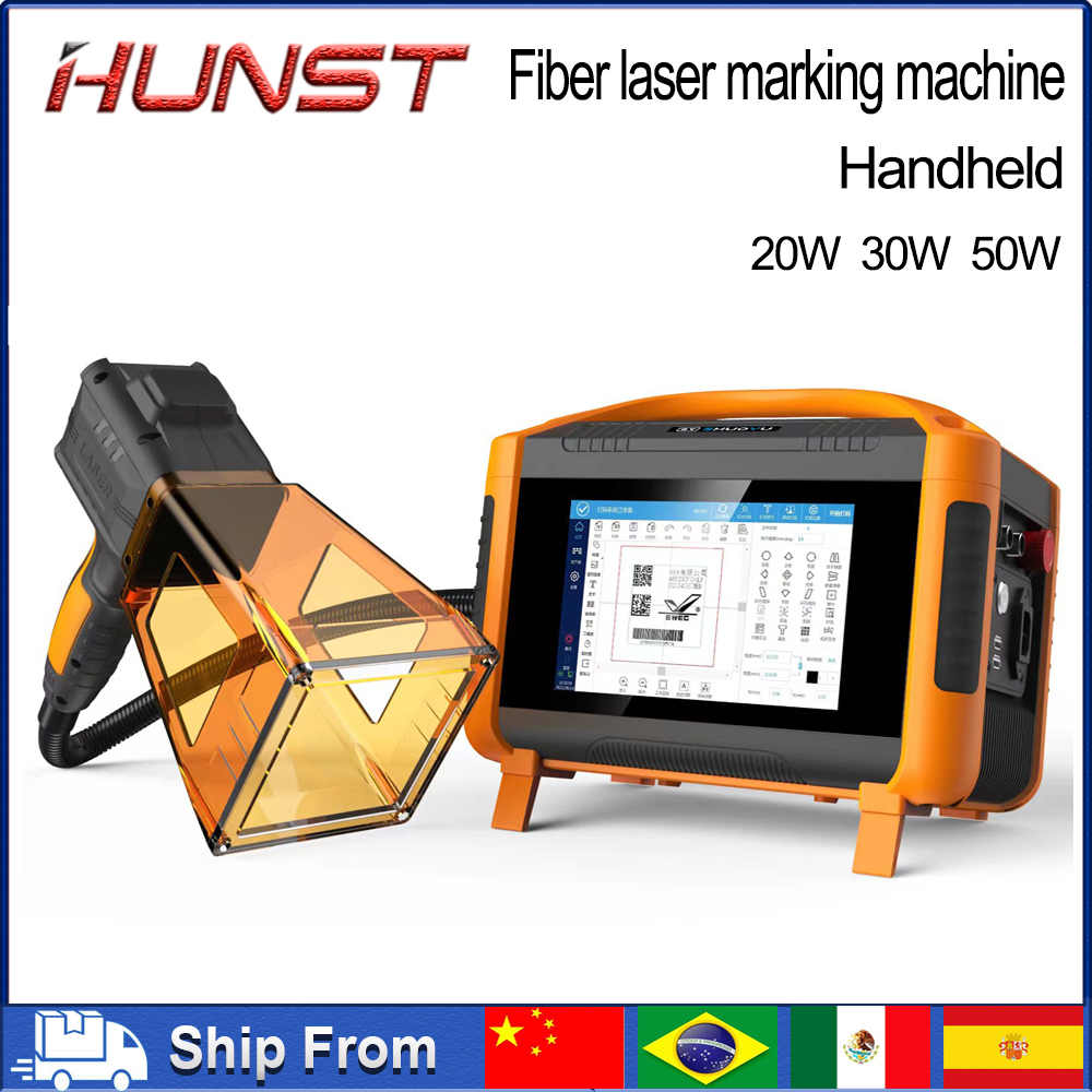 HUNST 30W Portable Hand-held F – Industrial Laser Engraving Machine recenzja i cena