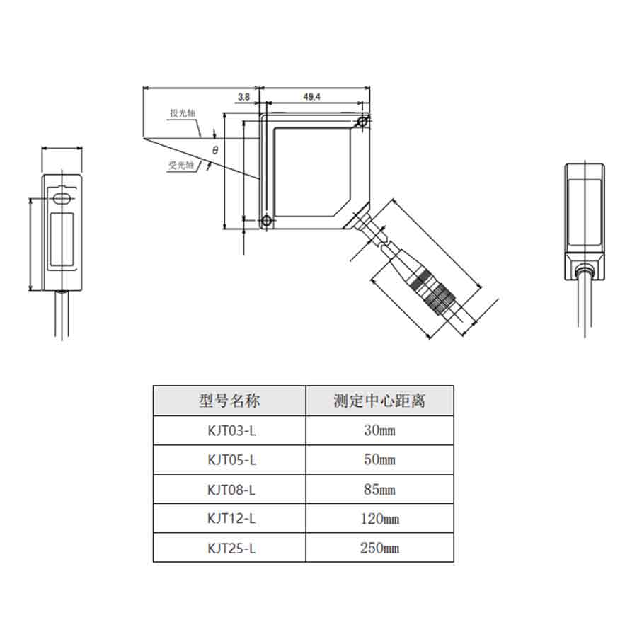 NEW2026 KJT Industrial Laser M – Industrial Laser Displacement Sensor recenzja i cena