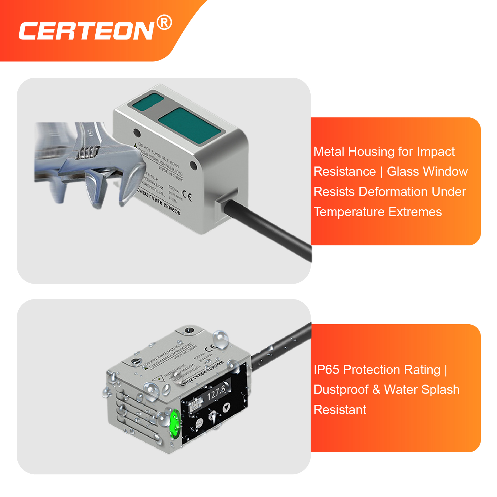 LR400 Laser Displacement Senso – Industrial Laser Displacement Sensor recenzja i cena