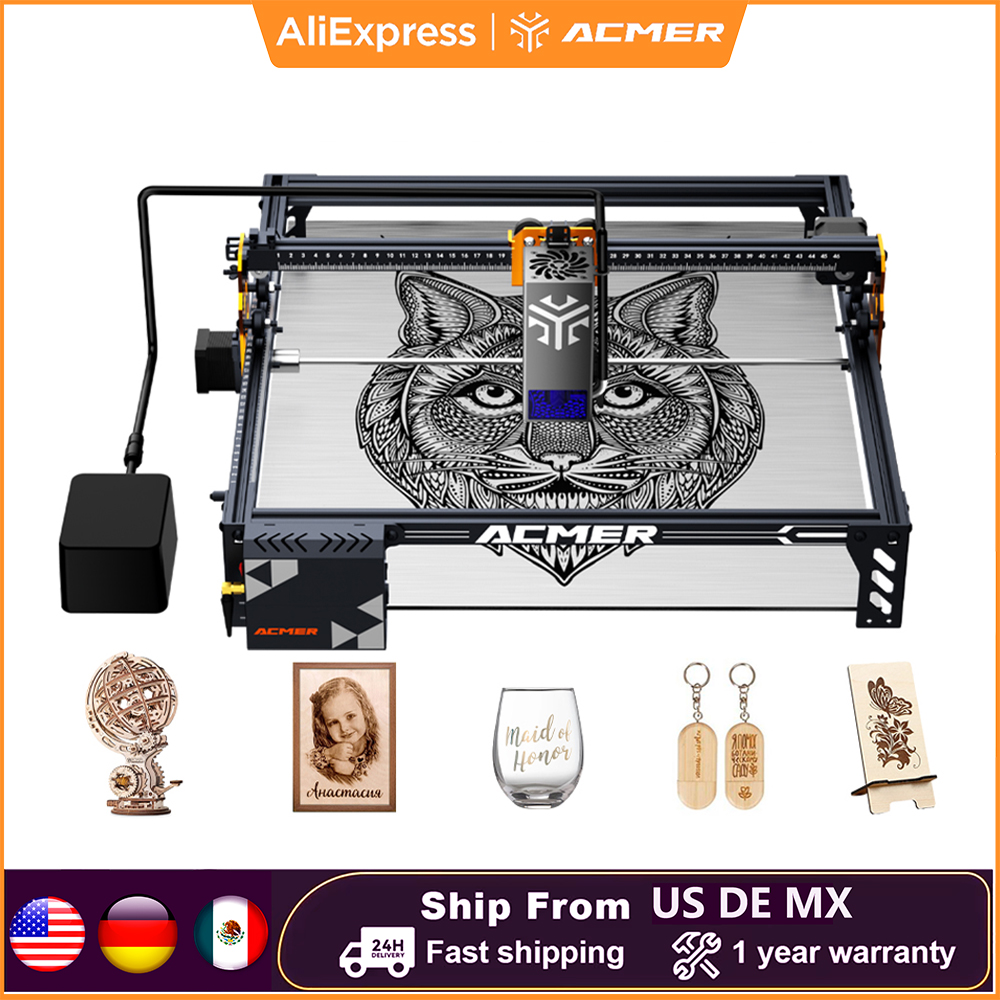 ACMER P1 S PRO 20W 10W 6W Lase – Industrial Laser Engraving Machine recenzja i cena
