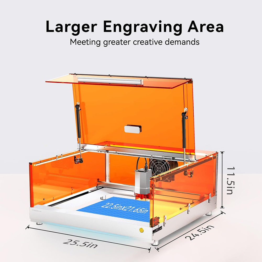 TOOCAA L2 40W AI Desktop Laser – Desktop Laser Engraver recenzja i cena