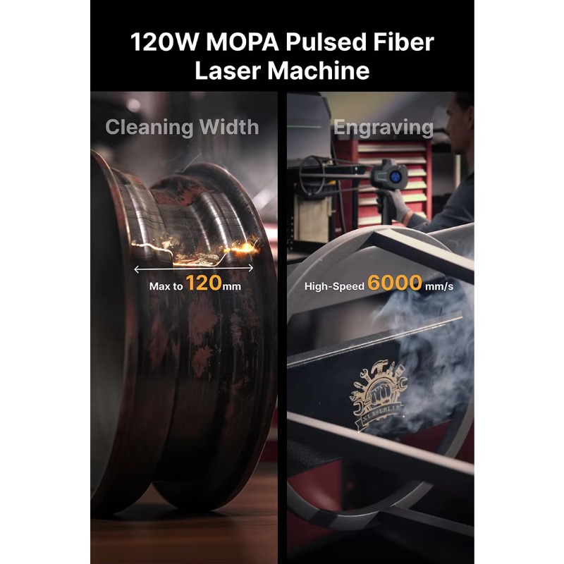 Stable Industrial Fiber Laser  – Industrial Laser Rust Removal Machine recenzja i cena