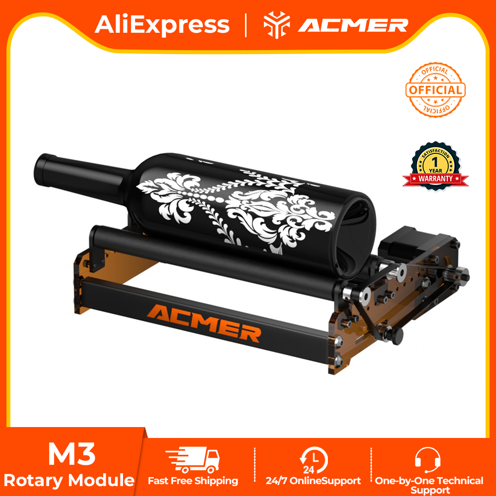 ACMER M3 Laser Rotary Roller 3 – Industrial Laser Engraving Machine recenzja i cena