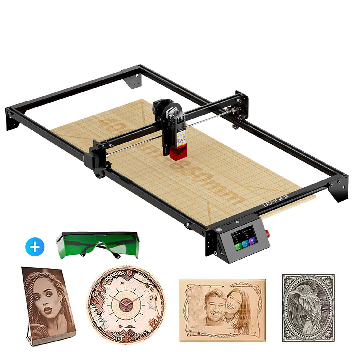 Powerful 400x850mm RAY5 20W La – Desktop Laser Engraver recenzja i cena