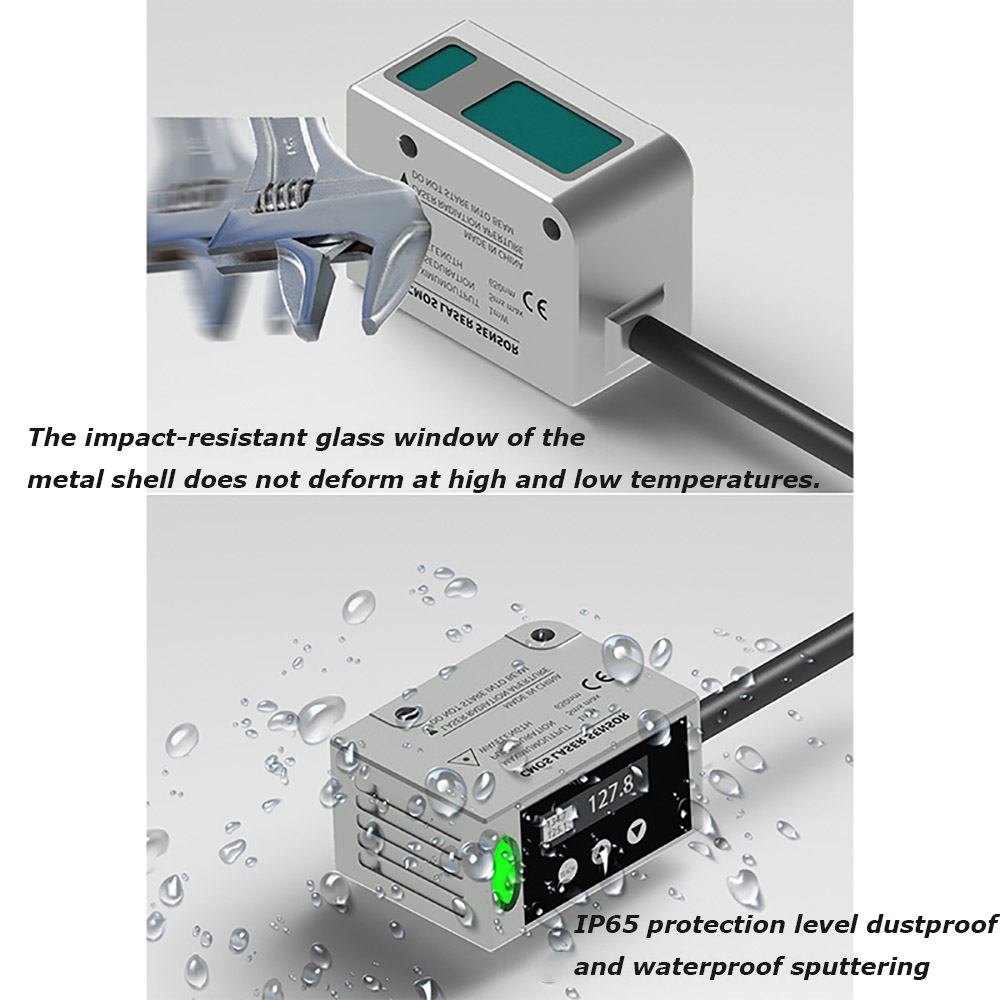 0.1mm Accuracy Non‑Contact Las – Industrial Laser Displacement Sensor recenzja i cena