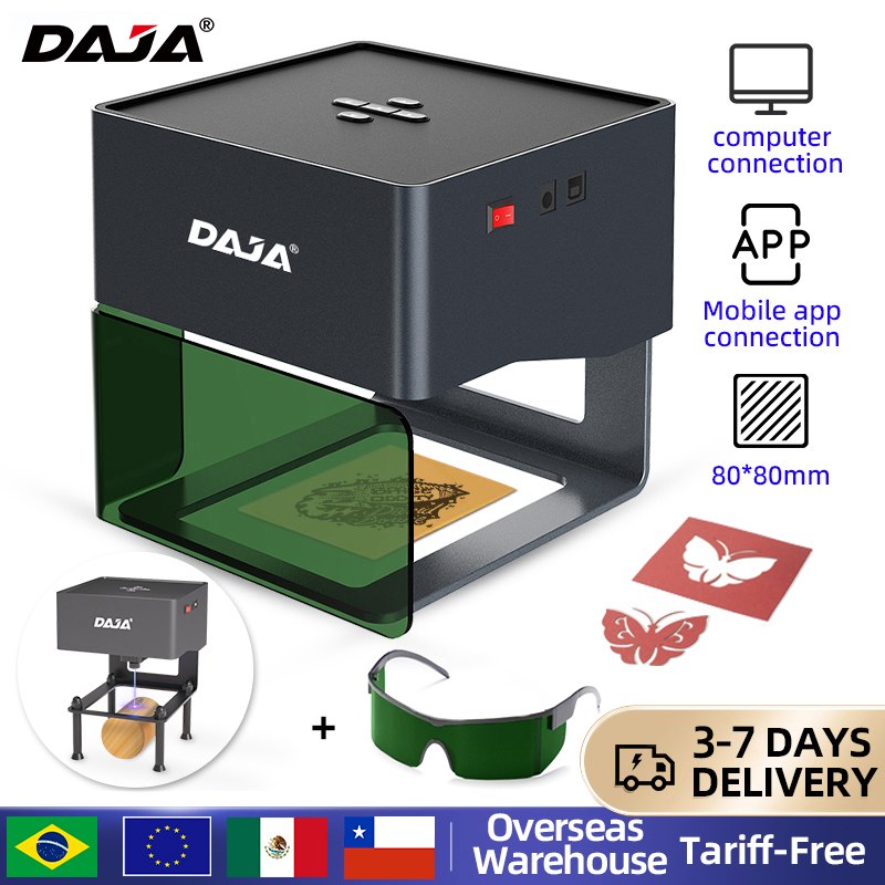 DAJA DJ6 Mini Portable Laser E – Industrial Laser Engraving Machine recenzja i cena